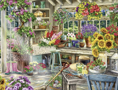 Ravensburger Gardener's Paradise 2000 Piece Puzzle image 1