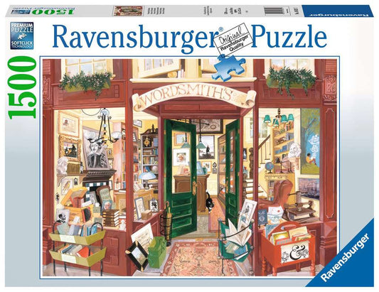 Ravensburger Wordsmith's Bookshop 1500 Piece Puzzle image 0