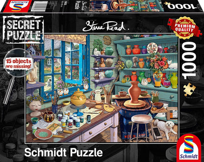 Schmidt Steve Read Artist Studio 1000 Piece Puzzle image 0