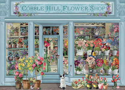 Cobble Hill Parisian Flowers 1000 Piece Puzzle image 1