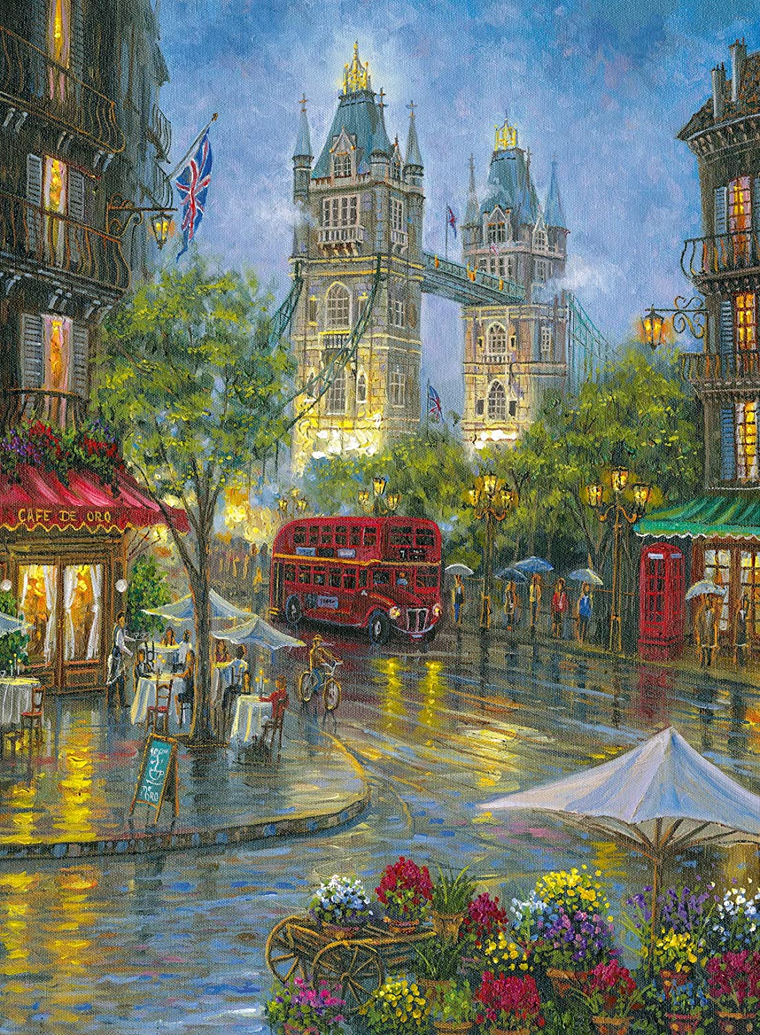 Ravensburger Picturesque London 500 Piece Puzzle image 1