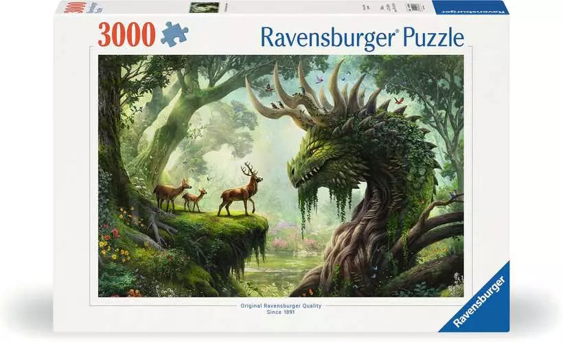 Ravensburger The Forest Dragon Awakes 3000 Piece Puzzle image 0
