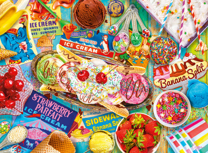 Buffalo Games Aimee Stewart Banana Split 1000 Piece Puzzle image 1