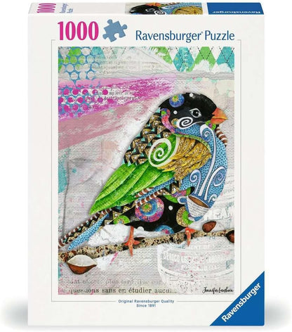 Ravensburger Swirly Bird 1000 Piece Puzzle image 0