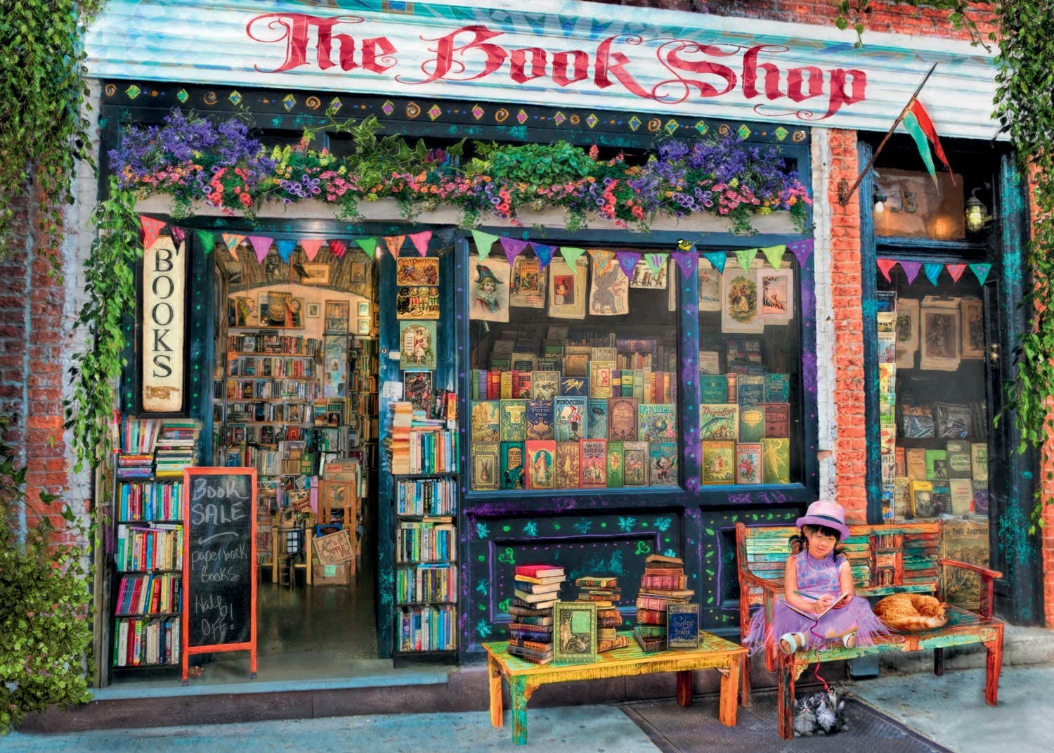 Ravensburger The Bookshop 1000 Piece Puzzle image 1
