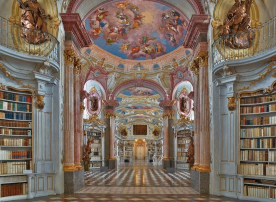 Ravensburger Admont Abbey Library 500 Piece Puzzle image 1