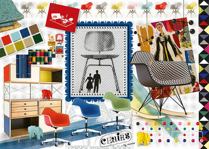 Ravensburger Eames Collectors Edition Design Spectrum 1000 Piece Puzzle image 1