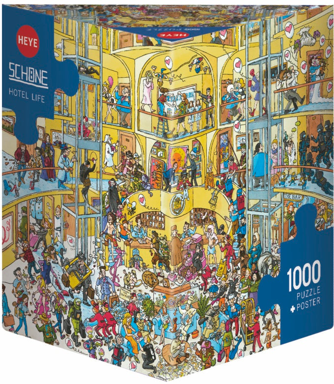 Heye Hotel Life 1000 Piece Puzzle image 0