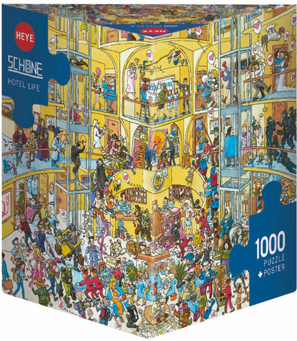 Heye Hotel Life 1000 Piece Puzzle image 0