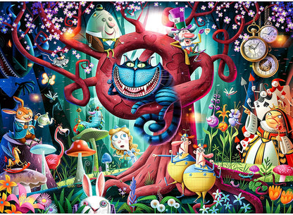 Ravensburger Most Everyone is Mad (Alice in Wonderland) 1000 Piece Puzzle image 1