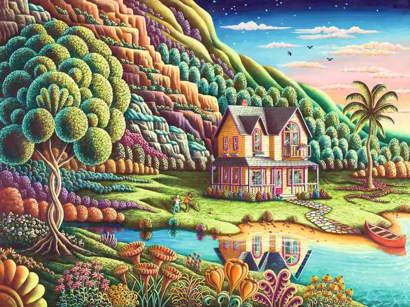 Ravensburger Summertime 750 Large Piece Puzzle image 1