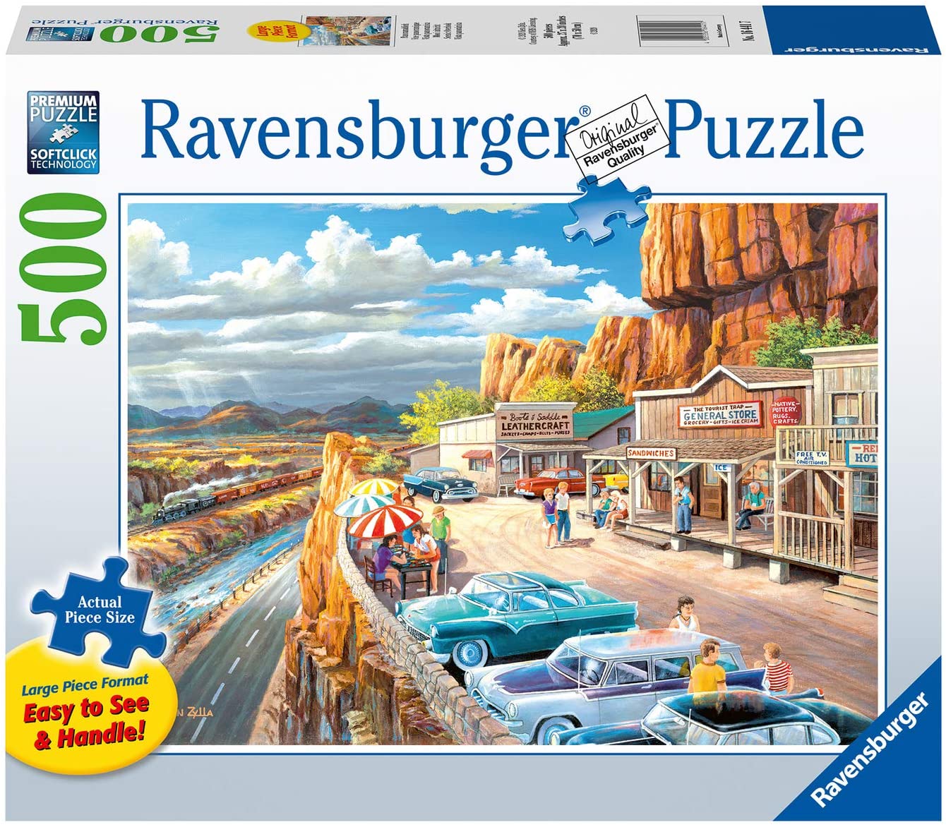 Ravensburger Scenic Overlook 500 Piece Large Format Puzzle image 0