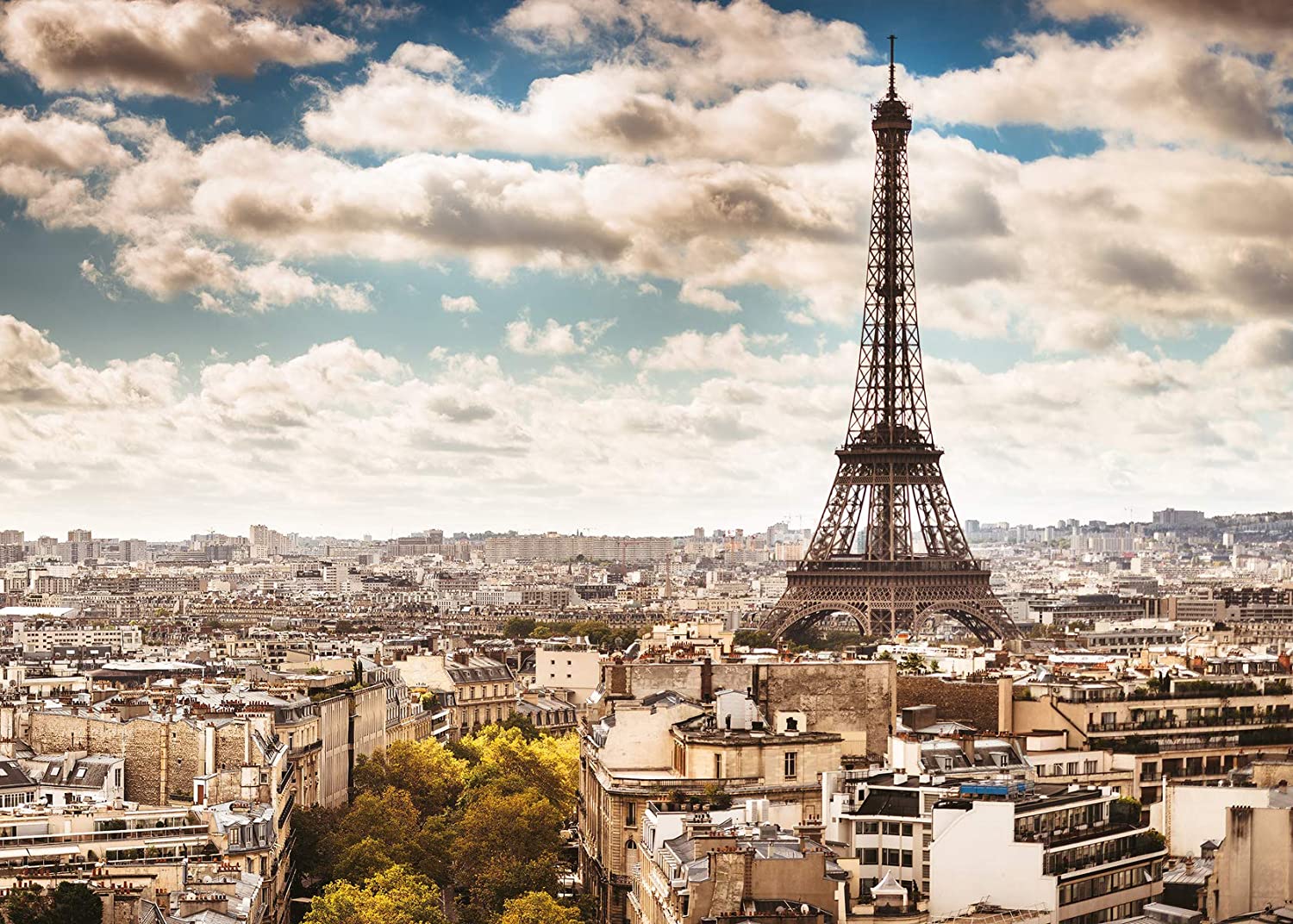 Ravensburger Beautiful Skylines Paris 1000 Piece Puzzle image 1