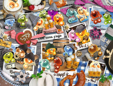 Ravensburger Gelini Oktoberfest 2000 Piece Puzzle image 1