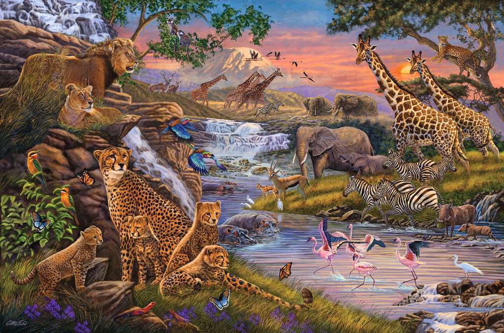 Ravensburger Animal Kingdom 3000 Piece Puzzle image 1