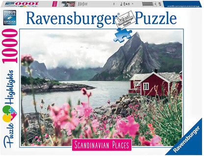 Ravensburger Scandinavian Places Lofoten Norway 1000 Piece Puzzle image 0