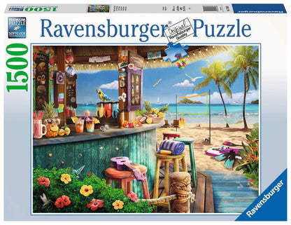 Ravensburger Beach Bar Breezes 1500 Piece Puzzle image 0