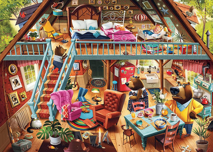 Ravensburger Goldilocks Gets Caught 1000 Piece Puzzle image 1