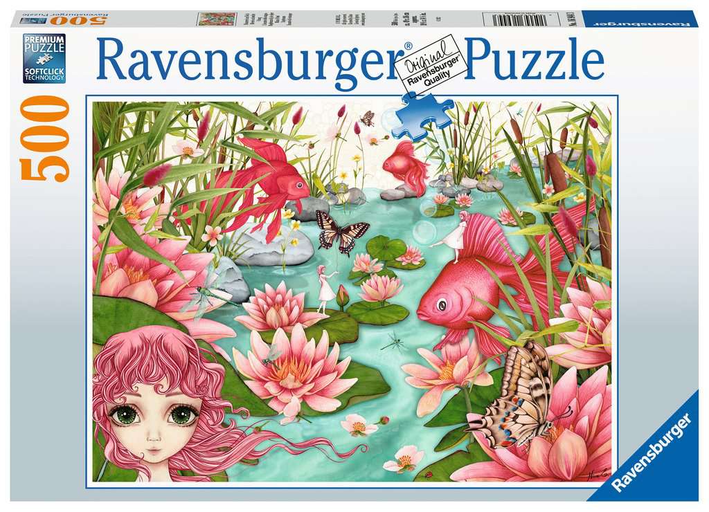 Ravensburger Minu's Pond Daydreams 500 Piece Puzzle image 0