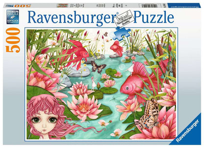 Ravensburger Minu's Pond Daydreams 500 Piece Puzzle image 0