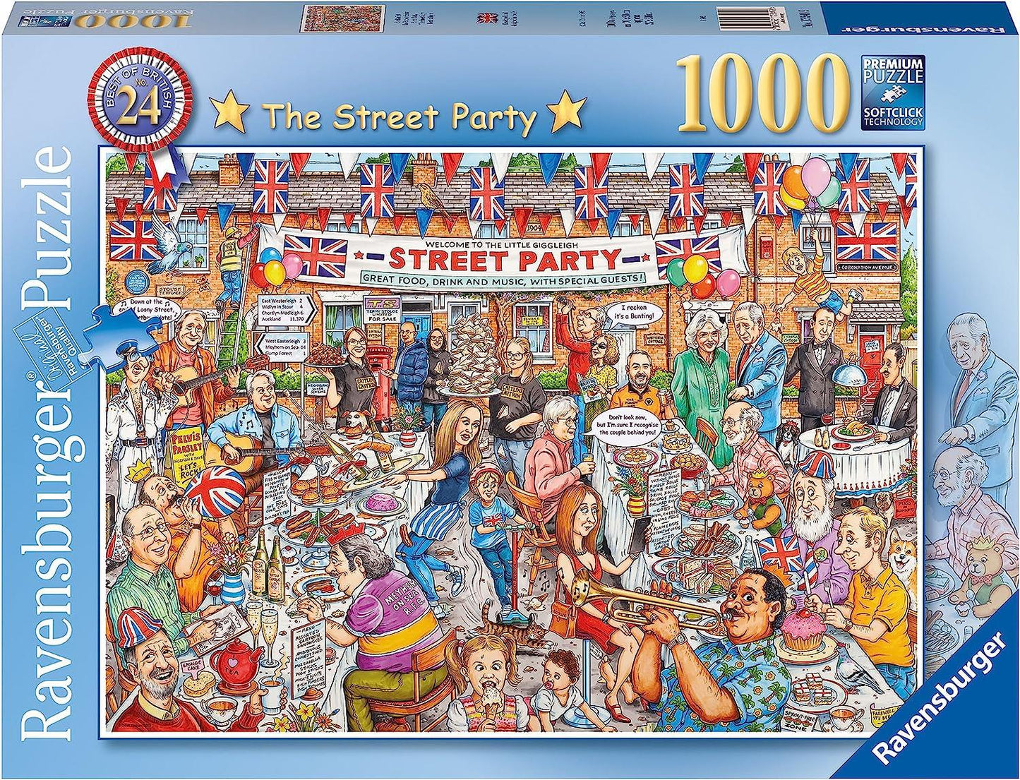 Ravensburger Best of Britain - The Street Party - 1000 Piece Puzzle image 0