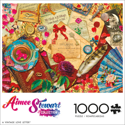 Buffalo Games Aimee Stewart A Vintage Love Letter 1000 Piece Puzzle image 0