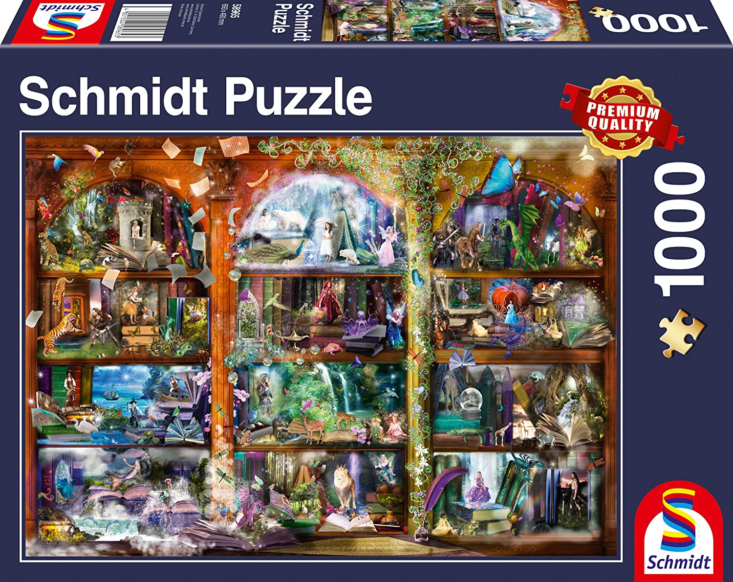 Schmidt Fairytale Magic 1000 Piece Puzzle image 0