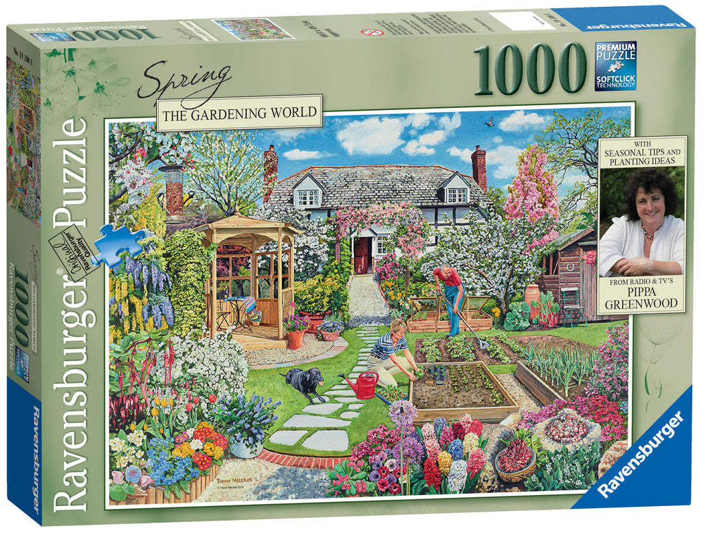 Ravensburger Spring The Gardening World 1000 Piece Puzzle image 0