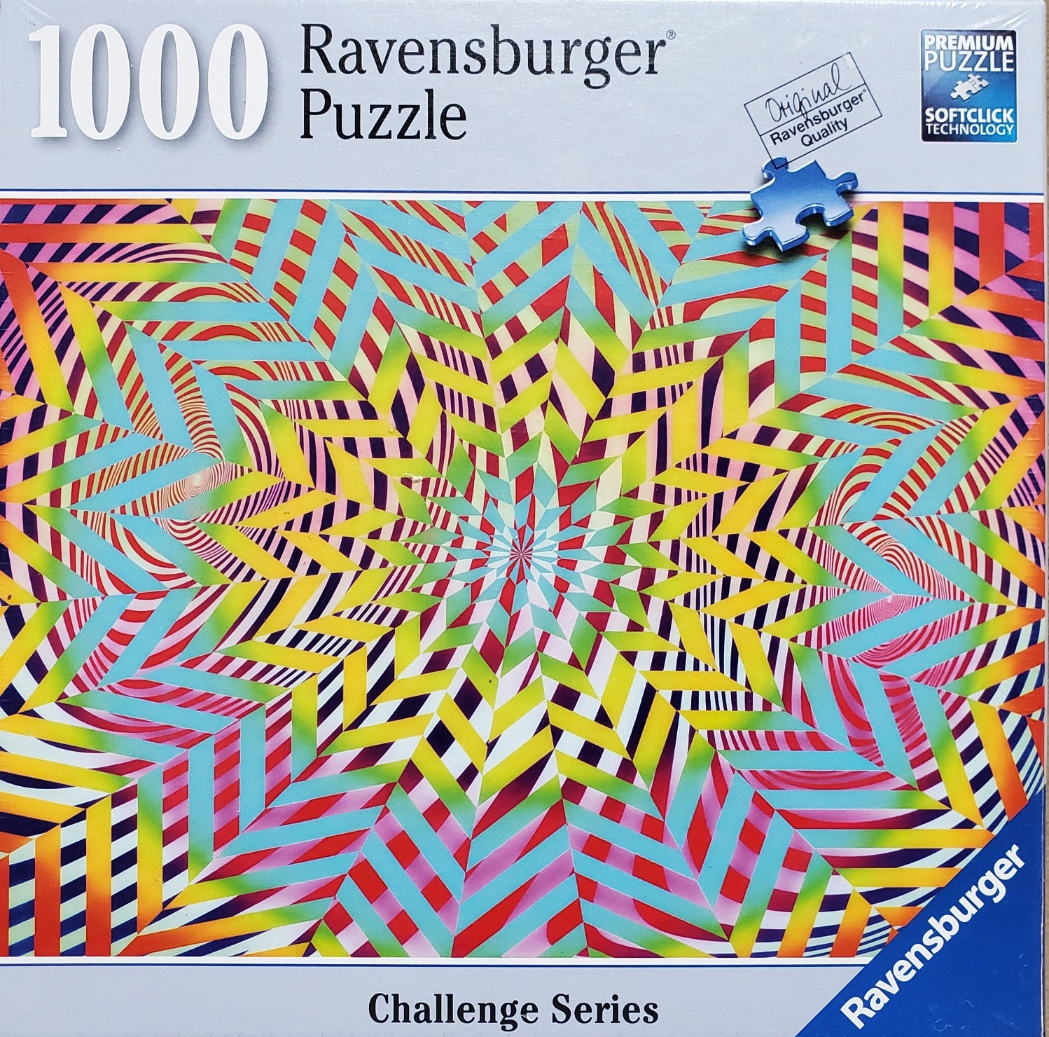 Ravensburger Challenge Series Kaleidoscope 1000 Piece Puzzle image 0