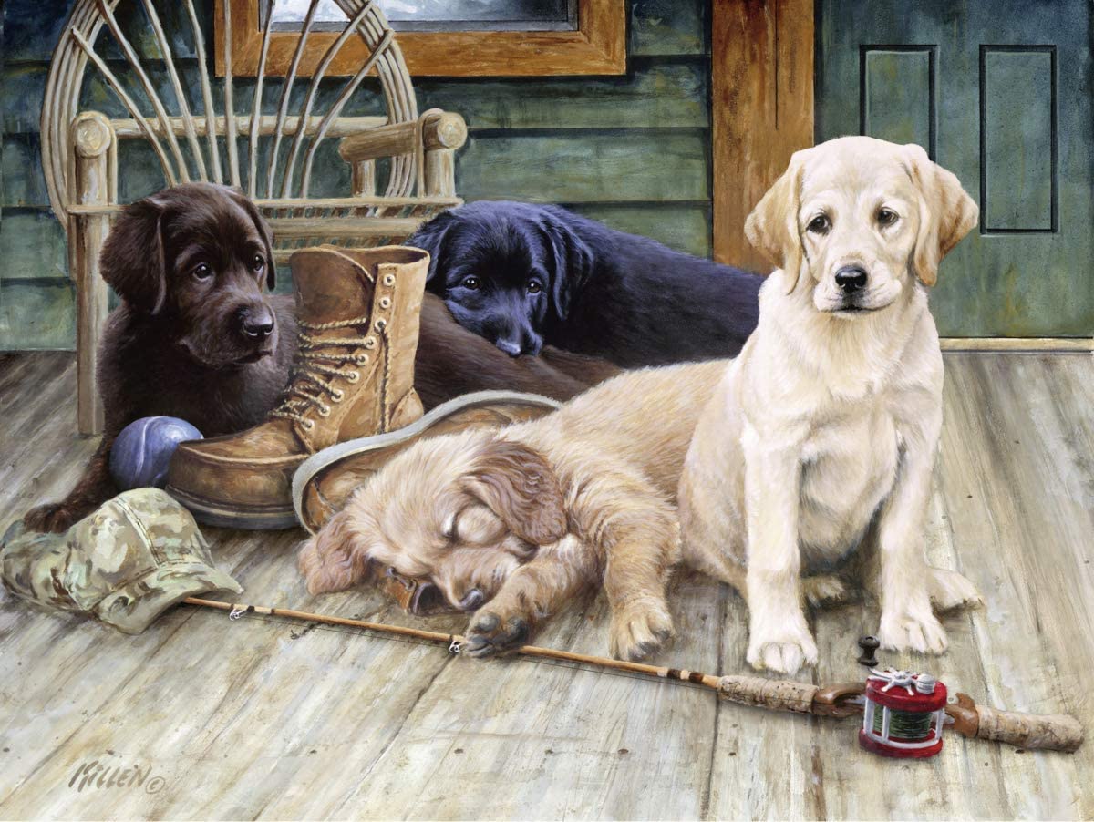 Ravensburger Ruff Day 750 Large Piece Format Puzzle image 1