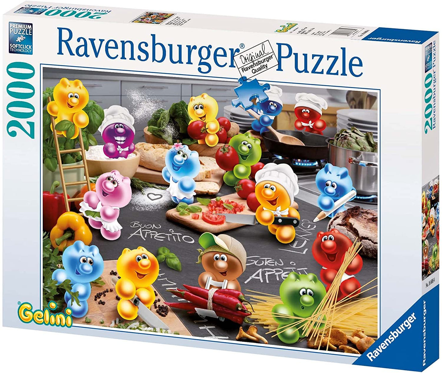 Ravensburger Gelini Passionate Cooks! 2000 Piece Puzzle image 0