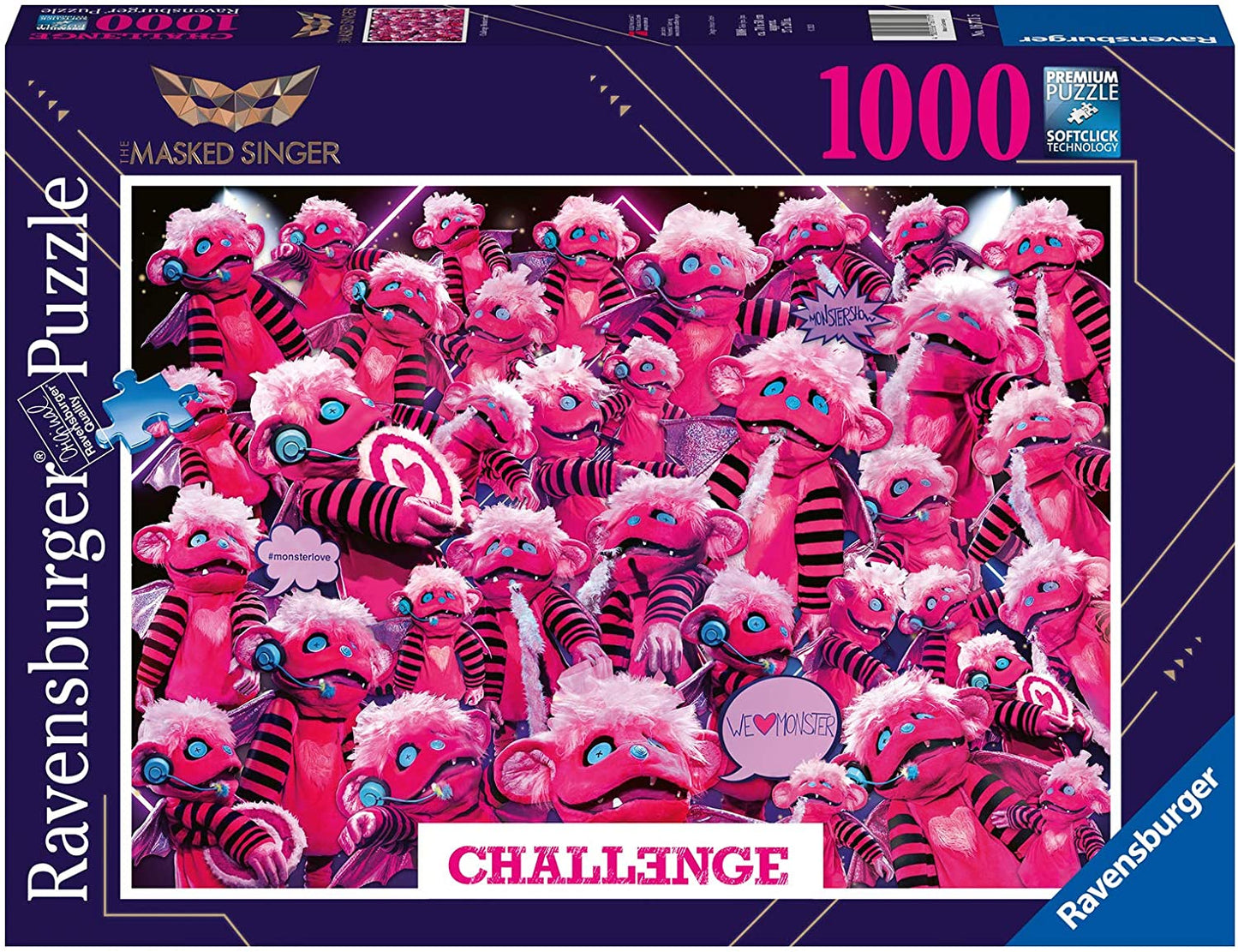 Ravensburger Masked Singer Challenge 1000 Piece Puzzle image 0