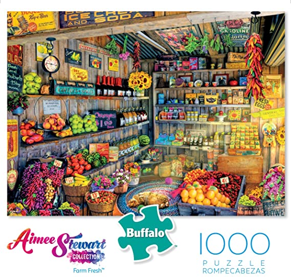 Buffalo Games Aimee Stewart Farm Fresh 1000 Piece Puzzle image 0