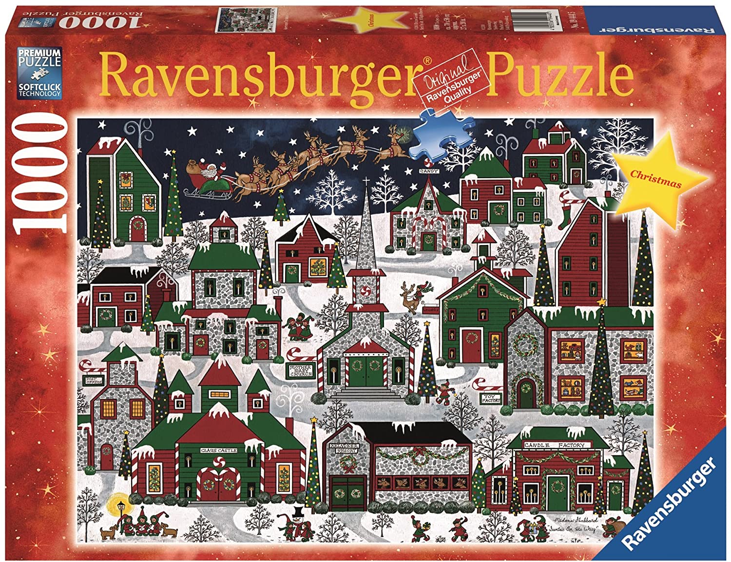 Ravensburger Americana Christmas 1000 Piece Puzzle image 0