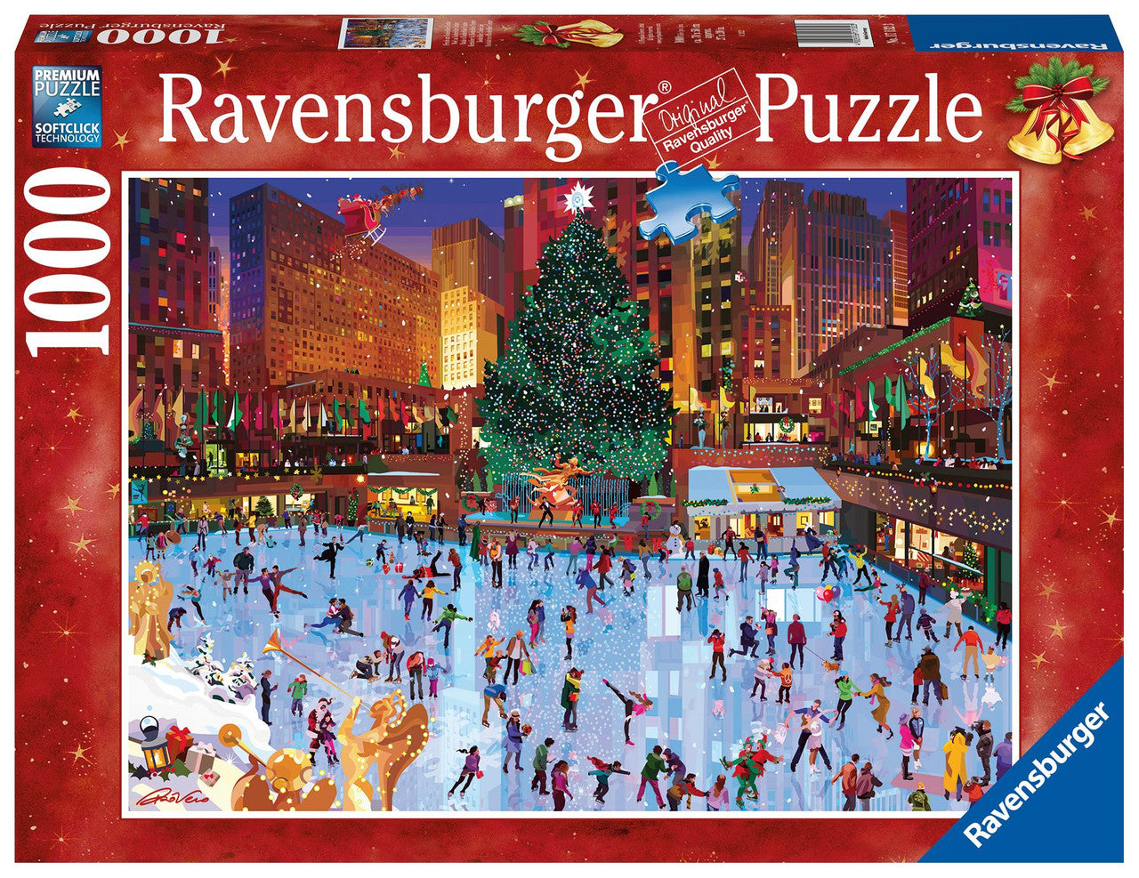 Ravensburger Rockefeller Center Joy 1000 Piece Puzzle image 0
