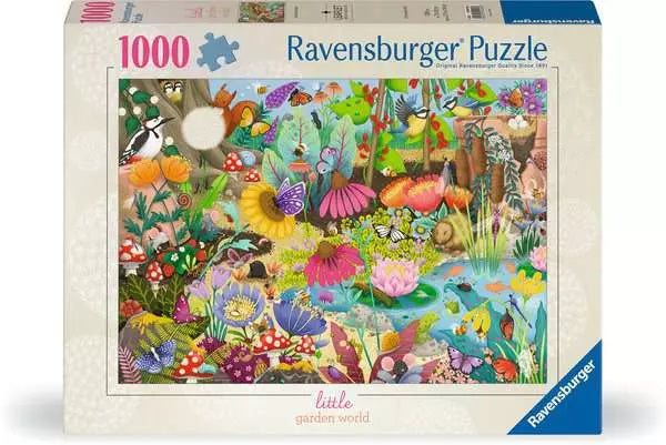 Ravensburger Little Garden World 1000 Piece Puzzle image 0