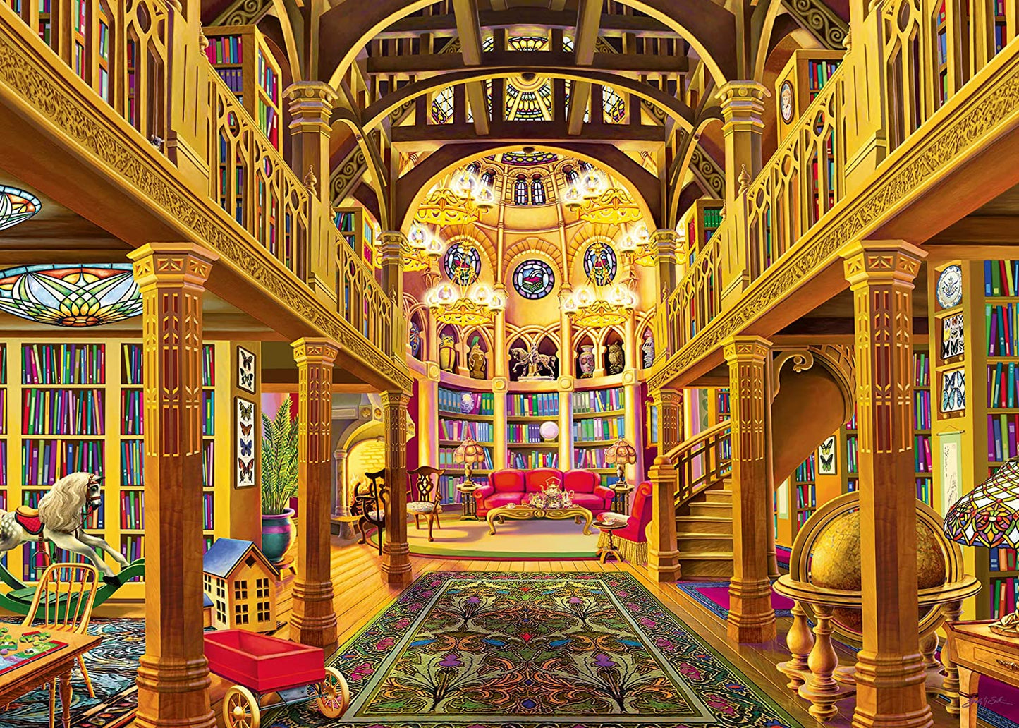 Ravensburger World of Words 1000 Piece Puzzle image 1