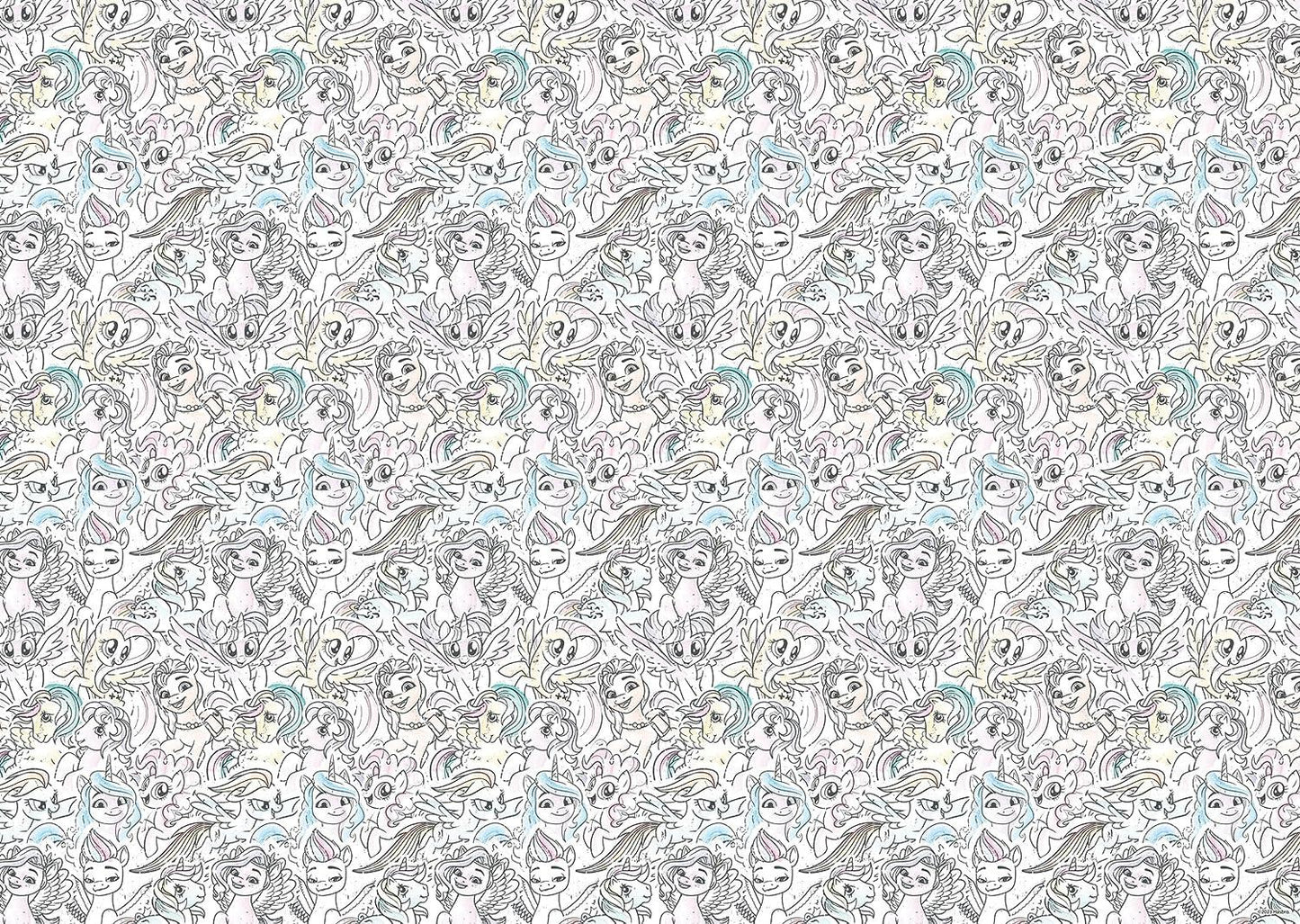 Ravensburger My Little Pony Challenge 1000 Piece Puzzle image 1