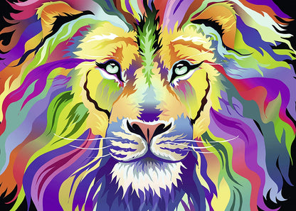Ravensburger Aimee Stewart King of Technicolor 1000 Piece Puzzle image 1