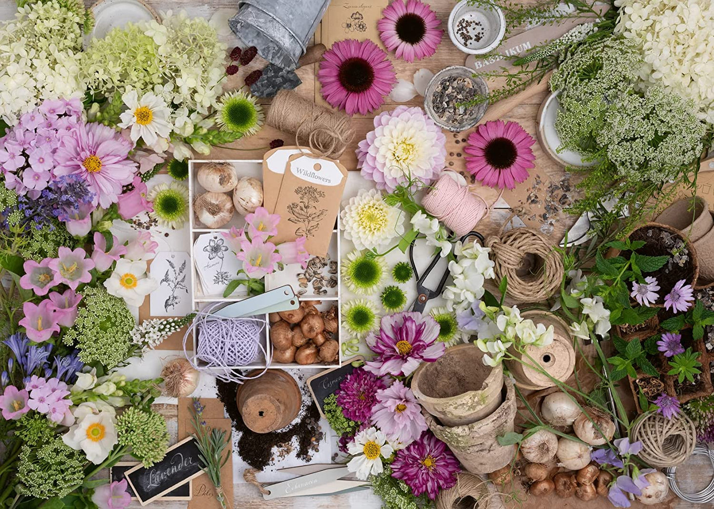 Ravensburger For the Love of Flowers 1000 Piece Puzzle image 1