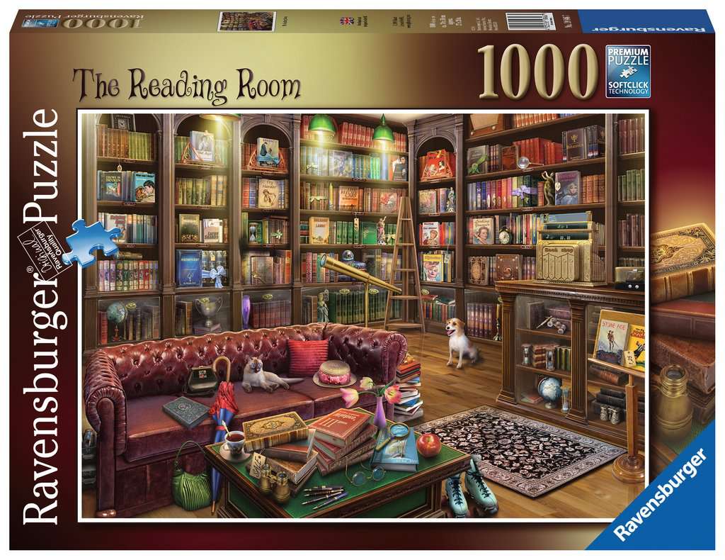Ravensburger The Reading Room 1000 Piece Puzzle image 0