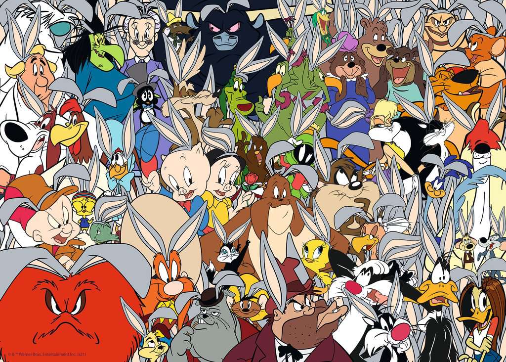 Ravensburger Looney Tunes Challenge 1000 Piece Puzzle image 1