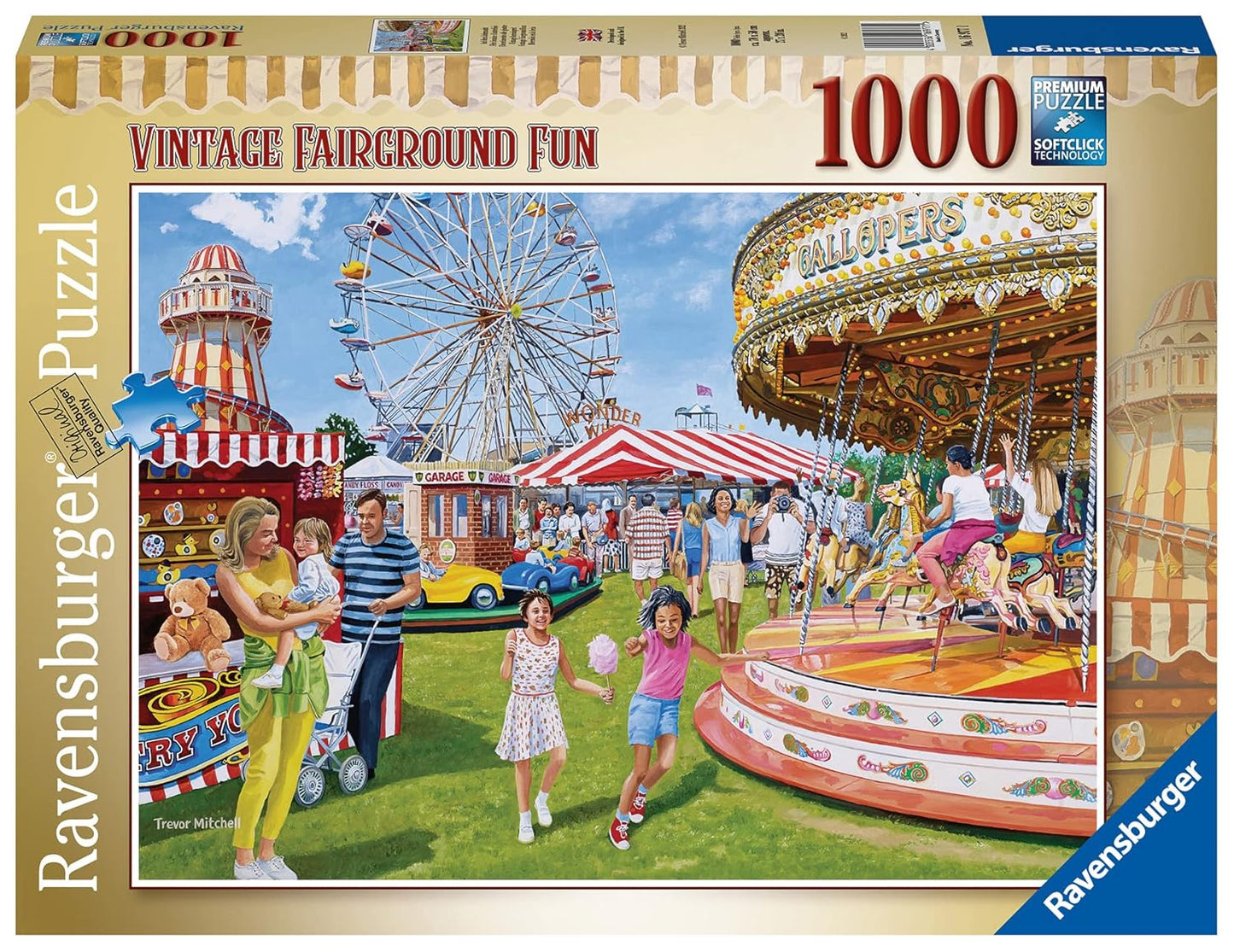 Ravensburger Vintage Fairground Fun 1000 Piece Puzzle image 0