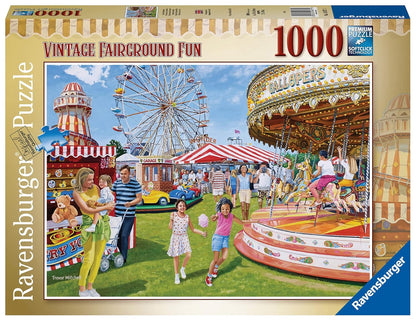 Ravensburger Vintage Fairground Fun 1000 Piece Puzzle image 0