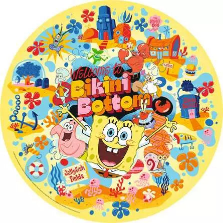 Ravensburger Spongebob Squarepants 500 Piece Puzzle image 1