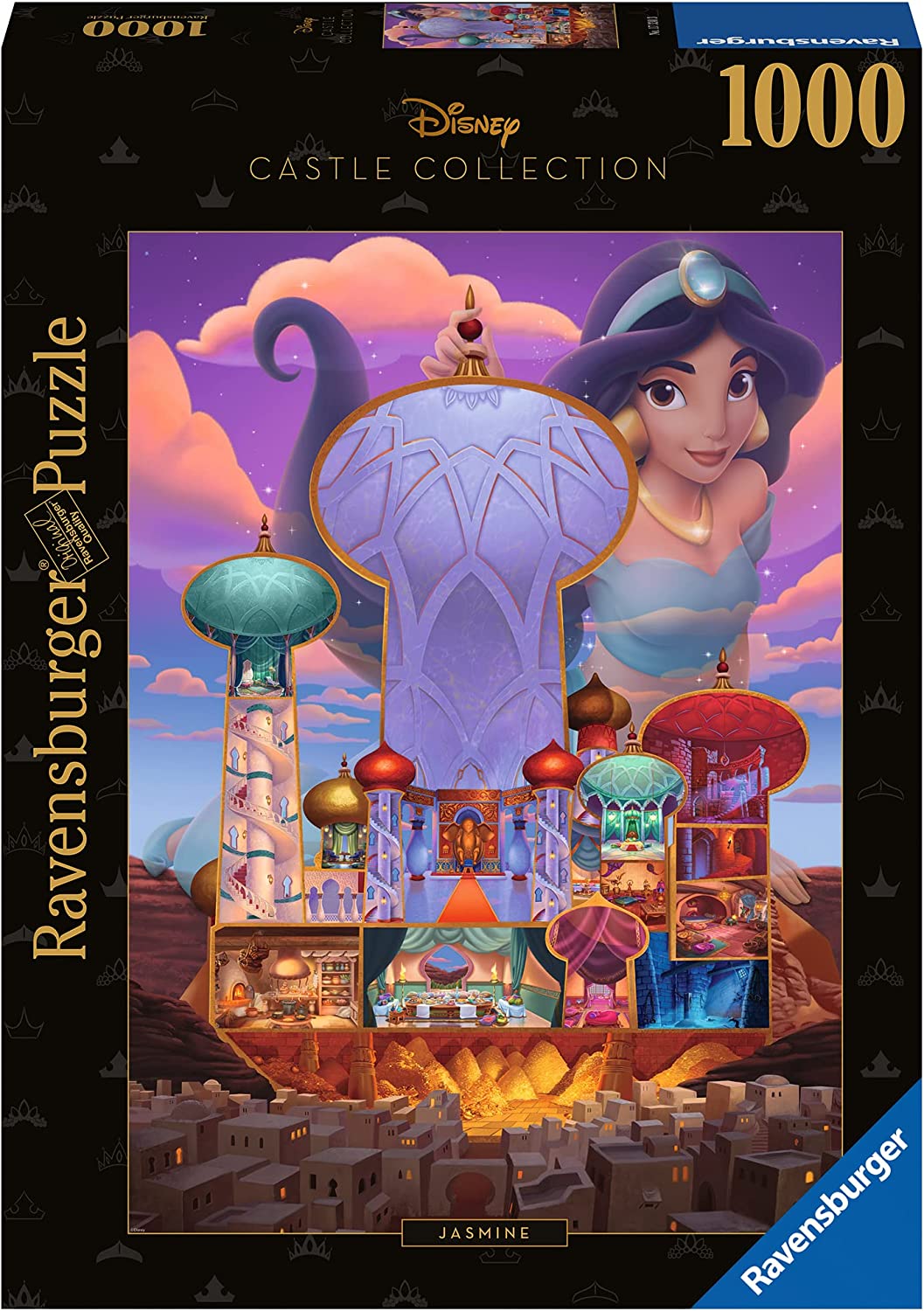Ravensburger Disney Castle Collection 1000 Piece Puzzles - Complete Set image 8