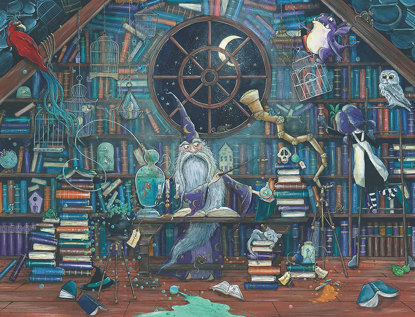 Ravensburger Magical Merlin 2000 Piece Puzzle image 1