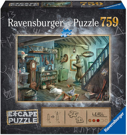 Ravensburger Forbidden Basement 759 Piece Escape Puzzle image 0