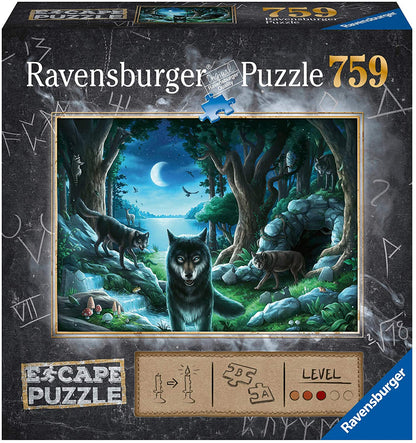 Ravensburger The Curse of Wolves 759 Piece Escape Puzzle image 0