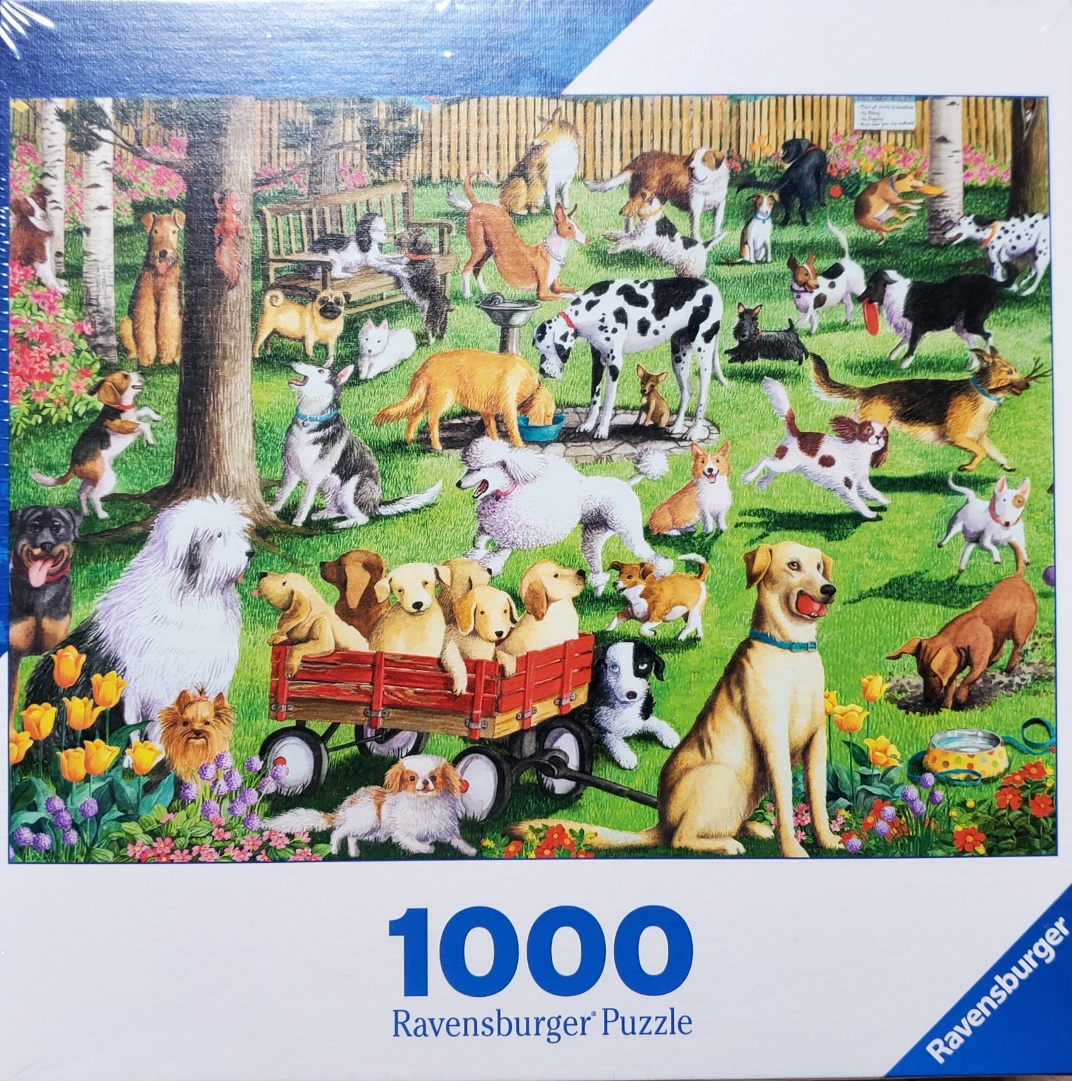 Ravensburger At the Dog Park 1000 Piece Puzzle image 0